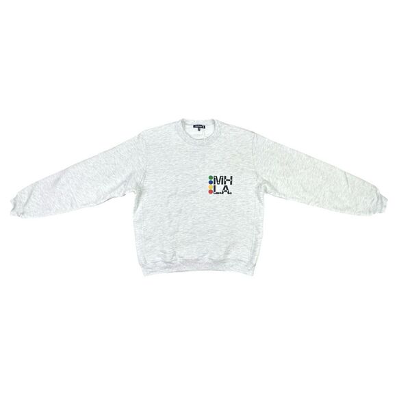 MadHappy Los Angeles Exclusive Fleece Crew Neck Sweatshirt - Size Medium - Picture 5 of 8